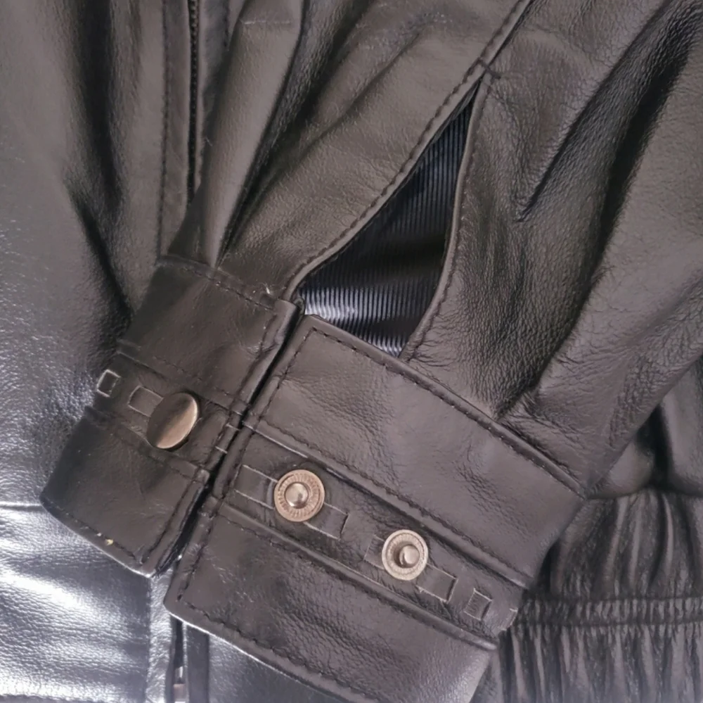 Vintage Niko Genuine Leather Designs Jacket